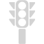 light gray traffic semaphore icon