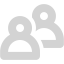 light gray user 5 icon