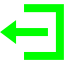 lime account logout icon