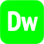 lime adobe dw icon