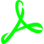 lime adobe reader icon