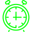 lime alarm clock 3 icon