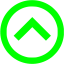 lime arrow 145 icon