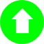 lime arrow 147 icon