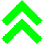 lime arrow 149 icon