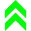 lime arrow 150 icon