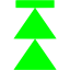 lime arrow 164 icon