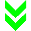 lime arrow 212 icon