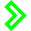 lime arrow 26 icon