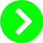 lime arrow 27 icon