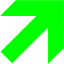 lime arrow 304 icon