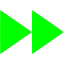 lime arrow 44 icon