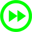 lime arrow 47 icon