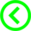 lime arrow 92 icon