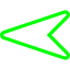 lime arrow left 2 icon