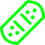 lime bandage icon