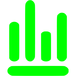 bar chart 8 icon