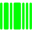 lime barcode icon