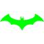 lime batman 4 icon