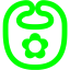 lime bib icon