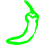 lime chili pepper icon