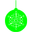 lime christmas 45 icon