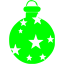 lime christmas 5 icon