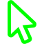 lime cursor icon