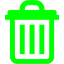 lime delete icon