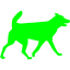 lime dog 32 icon