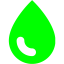 lime droplet icon