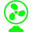 lime fan icon