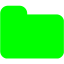 lime folder 7 icon