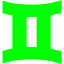 lime gemini icon