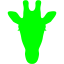 lime giraffe icon