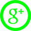 lime google plus 5 icon