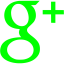 lime google plus icon