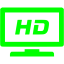 lime hdtv icon