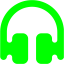 lime headphones 7 icon