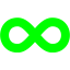 lime infinity icon