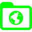 lime internet icon