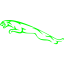 lime jaguar icon