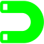 lime magnet icon