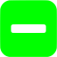 lime minus 6 icon