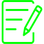 lime notepad icon