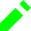 lime pencil 2 icon