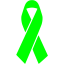 lime ribbon 17 icon