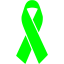 lime ribbon 4 icon