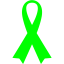 lime ribbon 5 icon