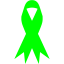 lime ribbon icon